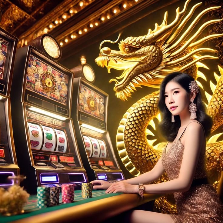 Tampilan permainan slot Egypt's Book of Mystery dengan gulungan, simbol, dan area taruhan