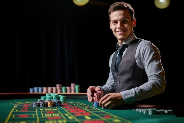 Tabel pembayaran Three Card Poker yang menampilkan semua kemungkinan pembayaran dan bonus